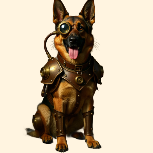 德国牧羊犬-蒸汽朋克